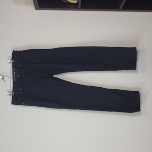 AMAZON ESSENTIALS Black 5 Pocket Cotton Straight Pant